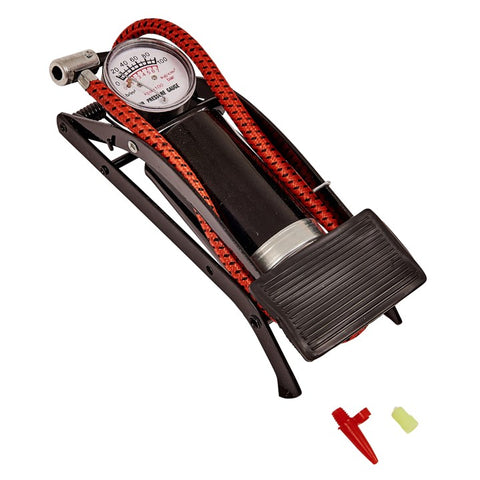 AMTECH-Foot Pump With Gauge