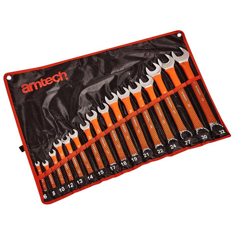 AMTECH-16pc Combination Spanner Set