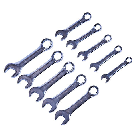 AMTECH-10pc Stubby Combination Wrench Set