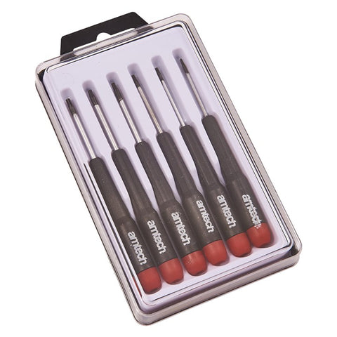 AMTECH-6pc Precision Torx Screwdriver Set