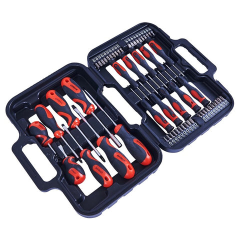 AMTECH-58pc Screwdriver And Bit Set