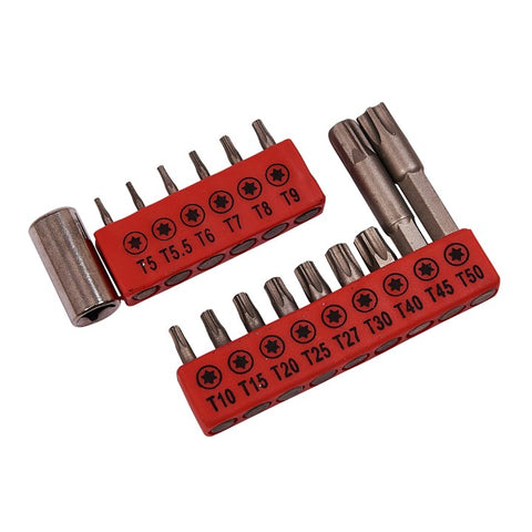 AMTECH-16pc Torx Bit Set