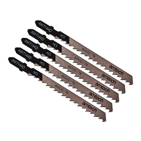 AMTECH-5pc Wood Jigsaw Blade Set (AMT144 D)