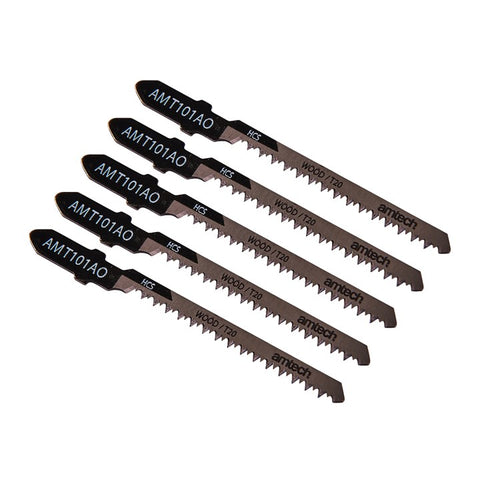 AMTECH-5pc Wood Jigsaw Blade Set (AMT101AO)