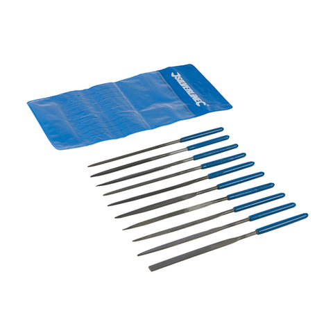 Silverline-Needle File Set 10pce