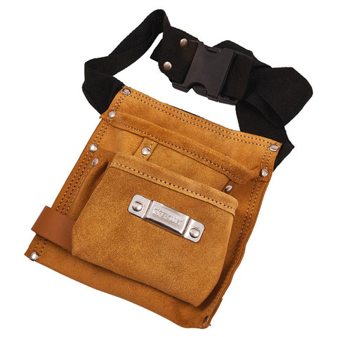 AMTECH-6 Pocket Leather Tool Belt