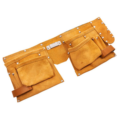 AMTECH-11 Pocket Heavy Duty Leather Tool Belt