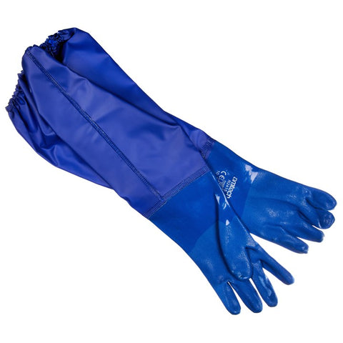 AMTECH-Long PVC Pond and Drain Gloves XL (Size:10)