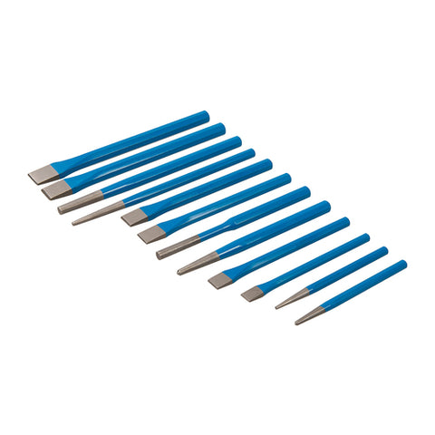Silverline-Punch & Chisel Set 12pce