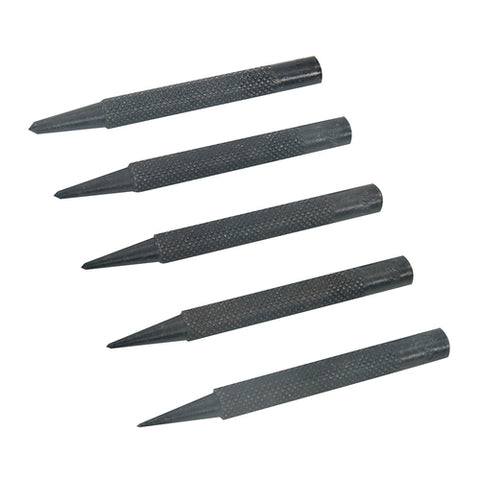 Silverline-Centre Punch Set 5pce