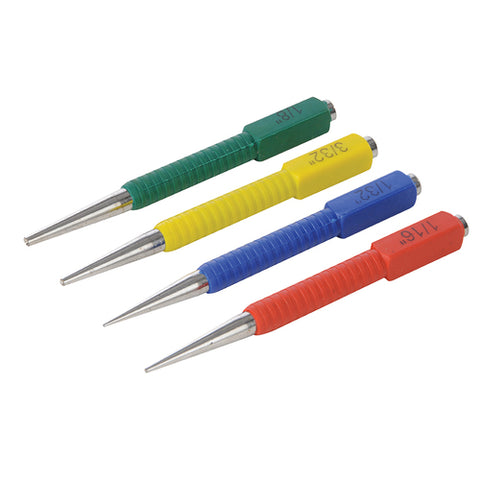 Silverline-Transfer Punch Set 4pce
