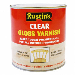 Rustins-Polyurethane Gloss Varnish 1L