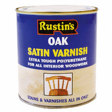 Rustins-Polyurethane Satin Varnish 500ml