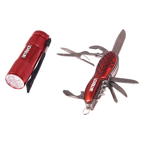 AMTECH-Pocket Tool And Torch Set