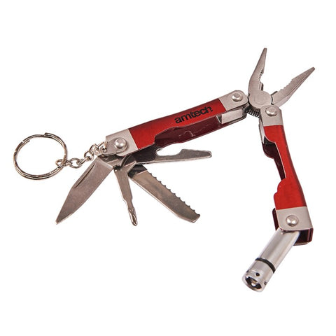 AMTECH-8-In-1 Micro Pliers With LED