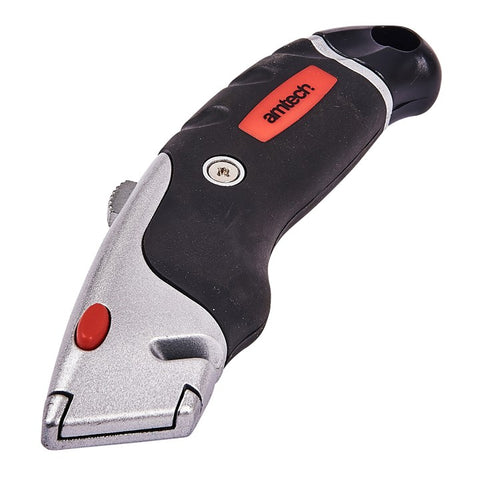 AMTECH-Retractable Utility Knife - Soft Grip