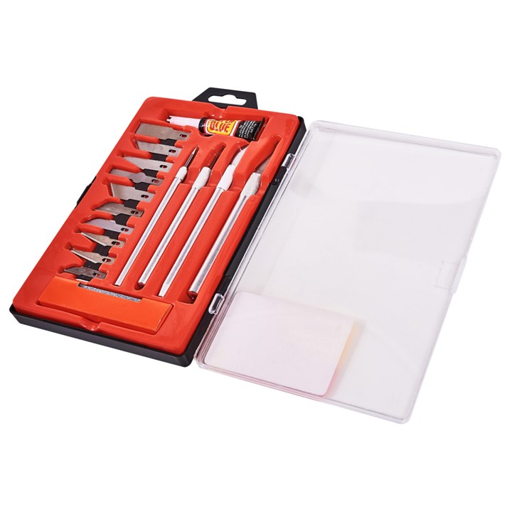 AMTECH-17pc Hobby Knife Kit