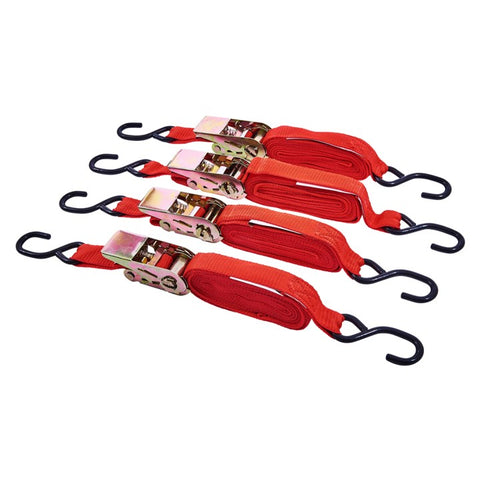 AMTECH-4pc 25mm Ratchet Tie Down Set (Gs)