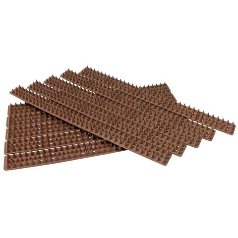 AMTECH-10pc Security Spikes - Brown