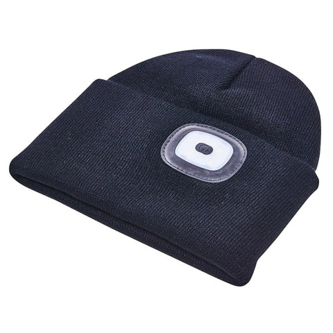 AMTECH-USB Rechargeable SMD LED Beanie Hat
