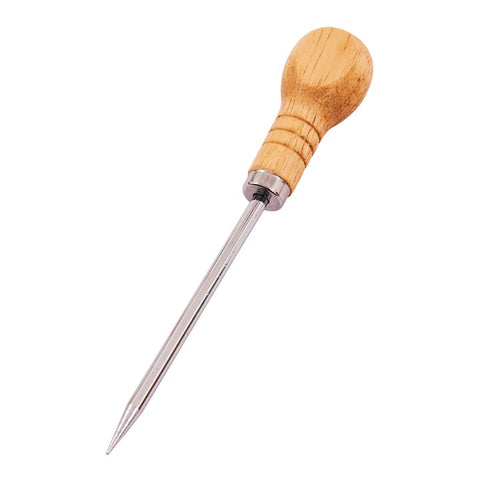 AMTECH-4" Bradawl - Wooden Handle