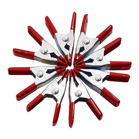 AMTECH-8pc 50mm Metal Spring Clamp Set