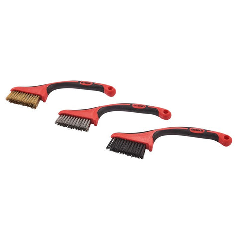 AMTECH-3pc Brush Set
