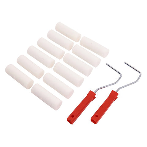 AMTECH-14pc Mini Paint Roller Set