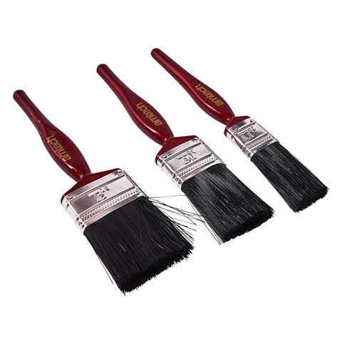 AMTECH-3pc Paint Brush Set