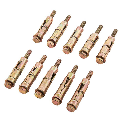 AMTECH-10pc M6 X 60mm Expansion Bolts