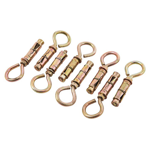 AMTECH-8pc 6mm Closed Hook Bolts