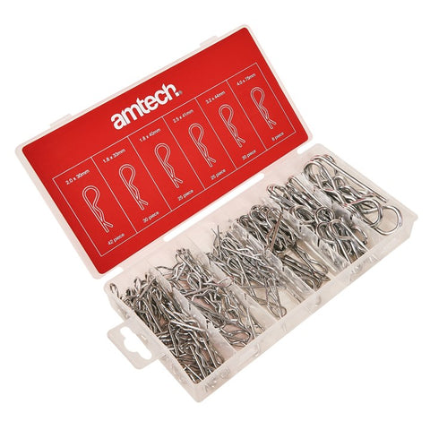 AMTECH-150pc Metric R Clip Assortment