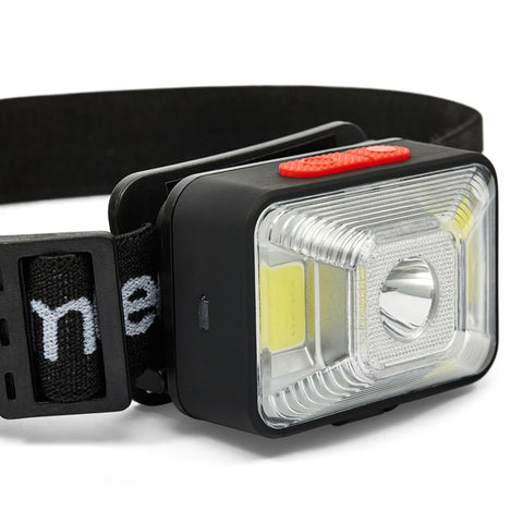 AMTECH-3W COB LED USB Rechargeable Head Torch