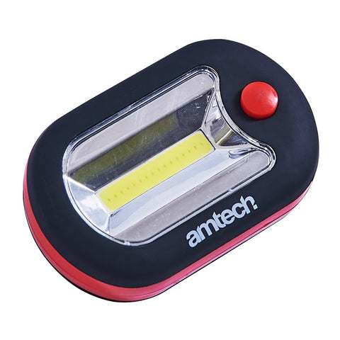 AMTECH-2W COB & 3 LED Worklight And Torch