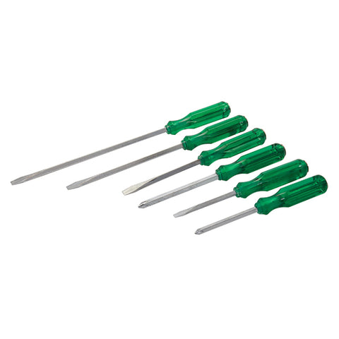 Silverline-Hammer-Through Screwdriver Set 6pce