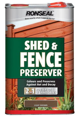 Ronseal-Shed & Fence Preserver 5L