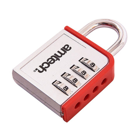 AMTECH-4 Digit Zinc Combination Padlock