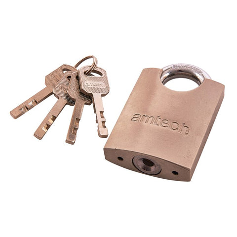 AMTECH-50mm Steel Padlock