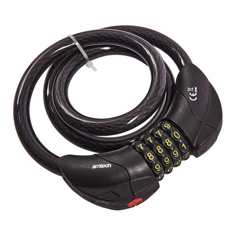 AMTECH-LED Combination Cable Lock