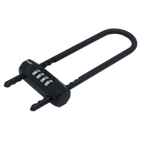 AMTECH-4-Digit Adjustable Long Shackle Combination Padlock (105-160mm)