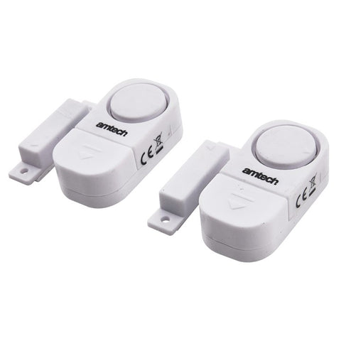 AMTECH-2pc Door And Window Entry Alarm Set