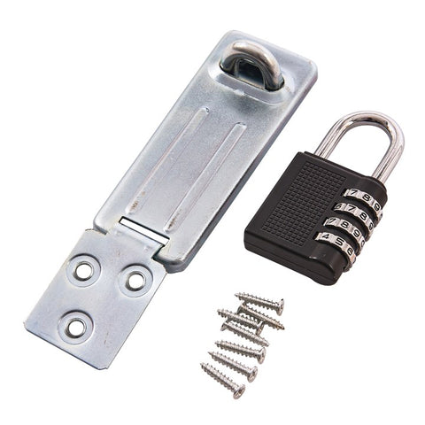 AMTECH-Combination Padlock And Hasp