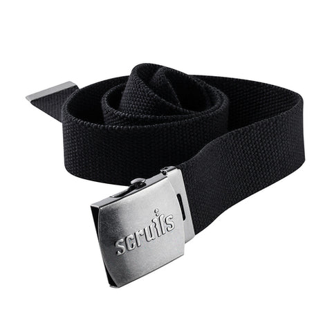 Scruffs-Cotton Adjustable Clip Belt Black