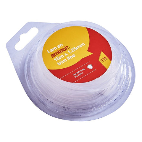 AMTECH-15M X 1.25mm Strimmer Line
