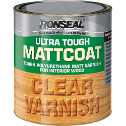 Ronseal-Ultra Tough Varnish Matt Coat