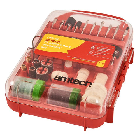 AMTECH-71pc Rotary Accessory Set