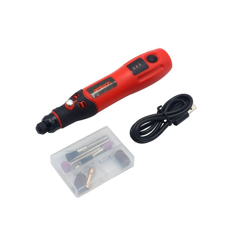 AMTECH-3.6V USB Rechargeable Mini Engraver