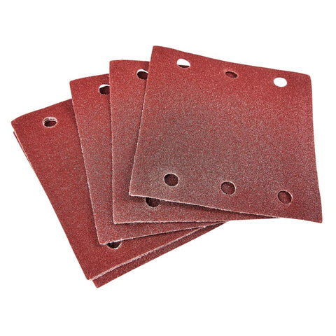 AMTECH-10pc Square Sanding Sheet Set (P120 Grit ) (110 X 100mm)