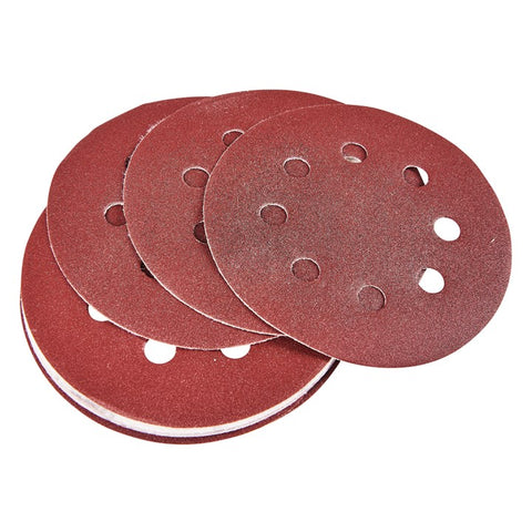 AMTECH-10pc Circular Sanding Sheet Set (P240 Grit) (Dia 115mm)