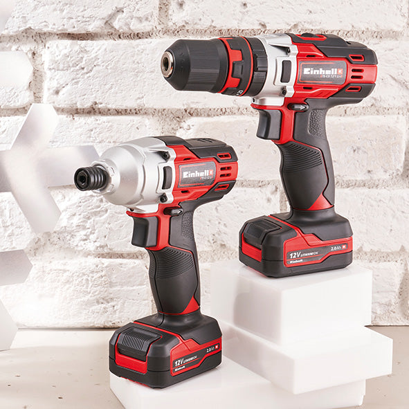 Einhell 12V Combi Drill & 12V Impact Driver Twin Pack